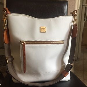 Dooney & Bourke Large White Roxy